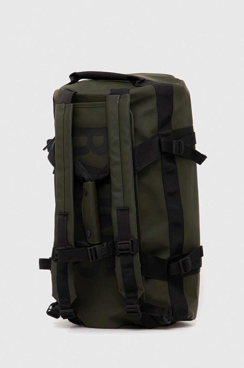 Rains geanta 13360 Duffel Bag Small culoarea verde - Pled.ro