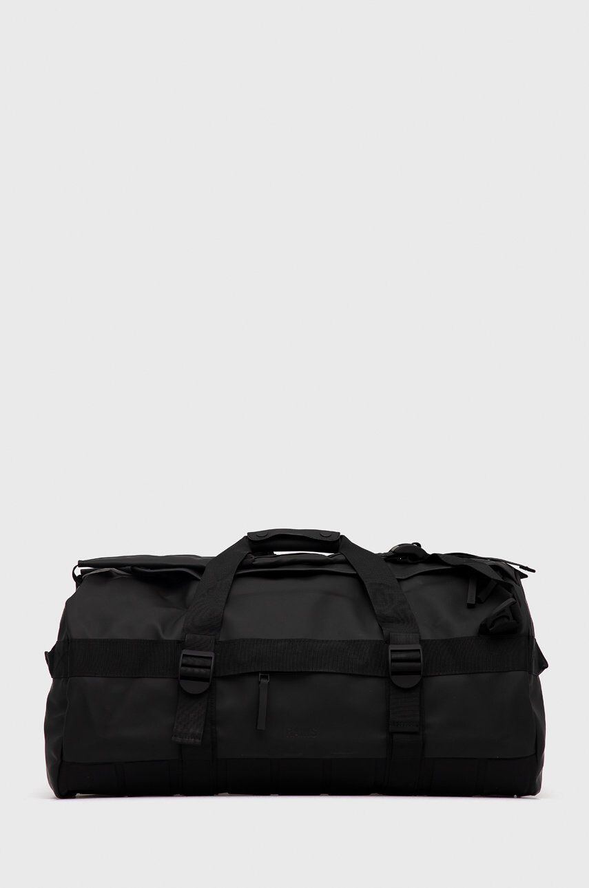 Rains geantă 13370 Duffel Bag culoarea negru 13370.01-01.Black - Pled.ro