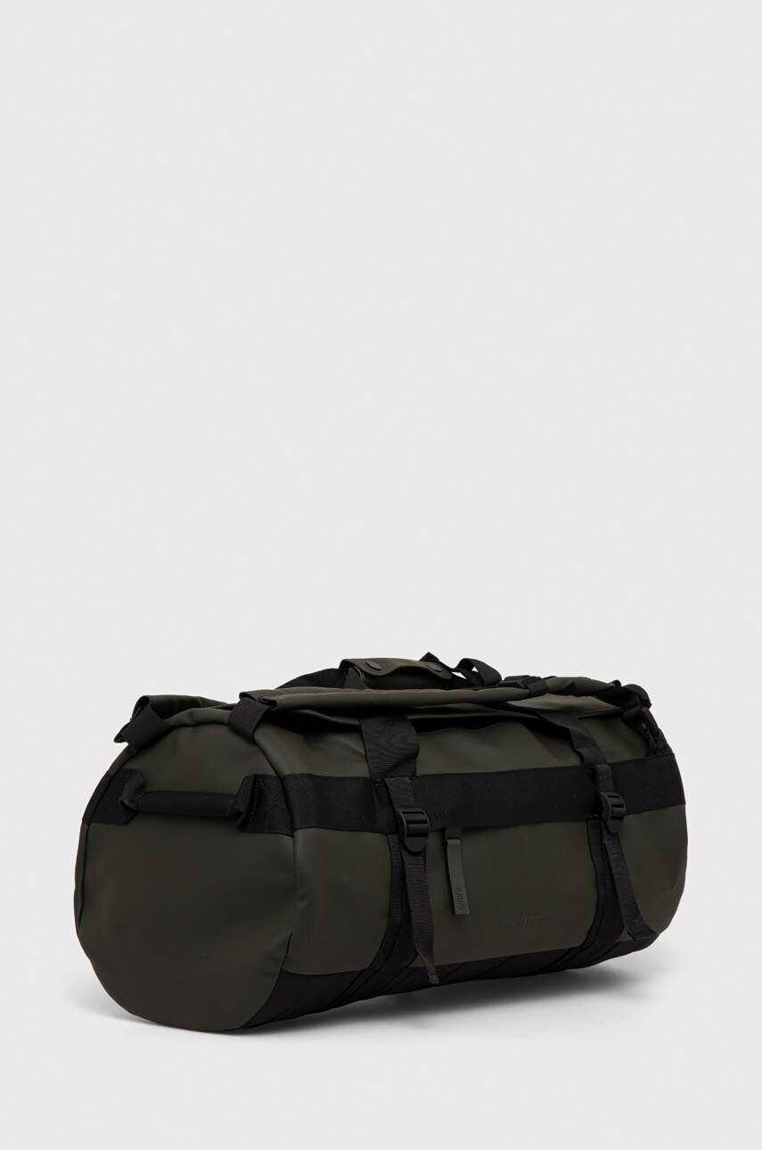 Rains geanta 13480 Duffel Bags culoarea verde - Pled.ro