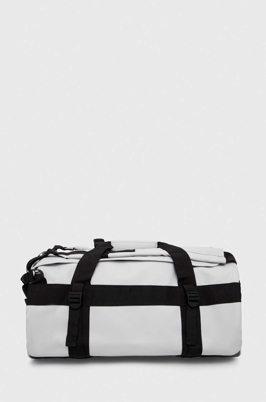 Rains geanta 13480 Duffel Bags culoarea gri - Pled.ro