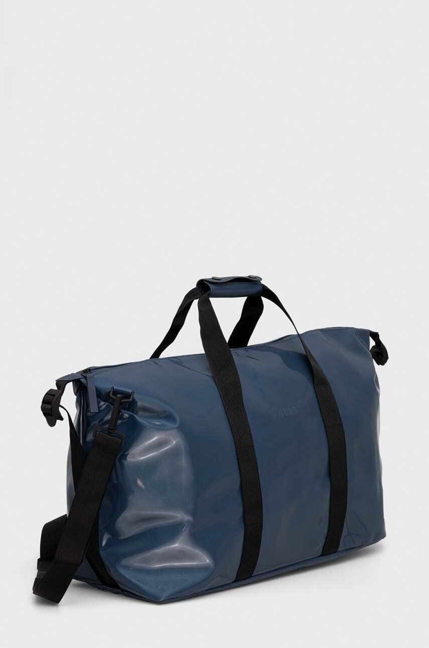 Rains geanta 14200 Weekendbags culoarea albastru marin - Pled.ro