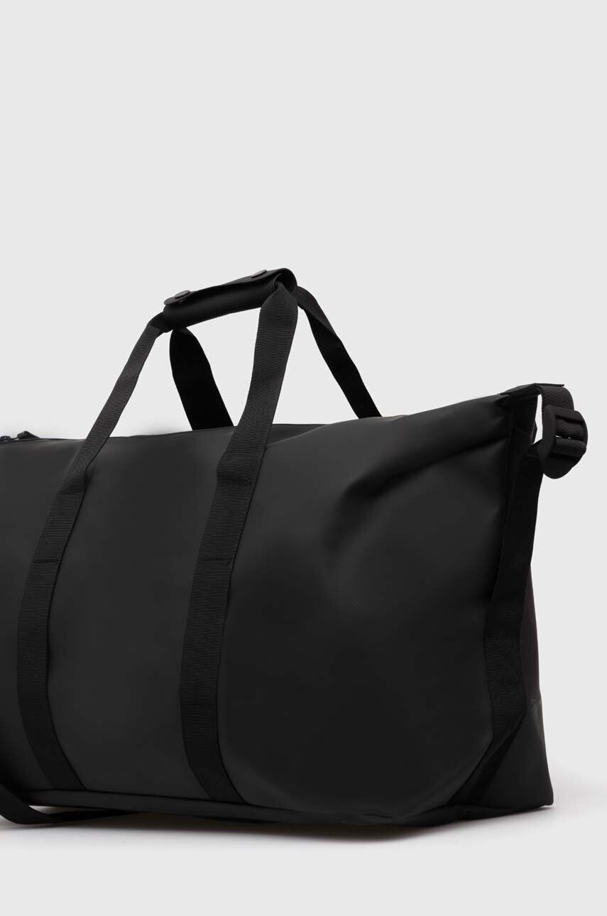 Rains geanta 14200 Weekendbags culoarea negru - Pled.ro