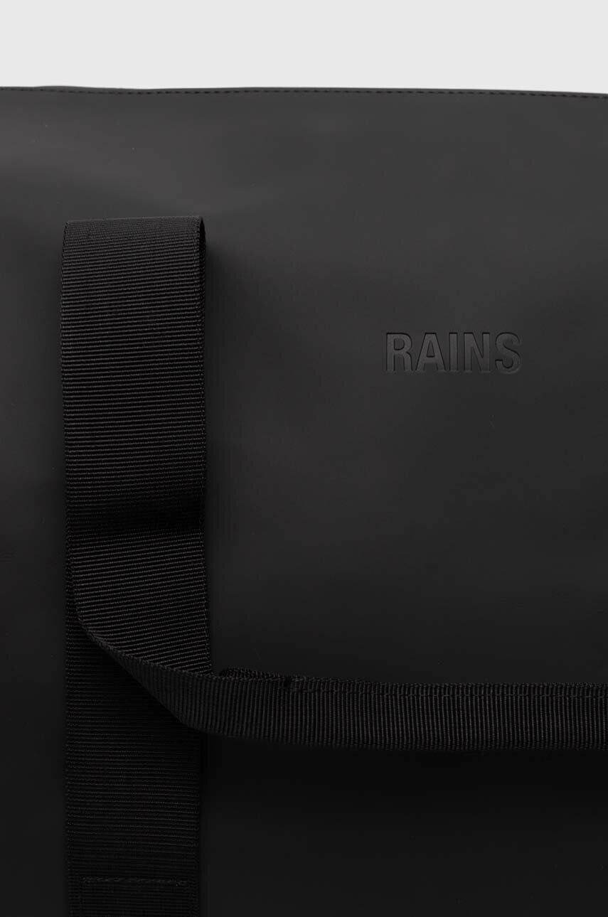 Rains geanta 14200 Weekendbags culoarea negru - Pled.ro