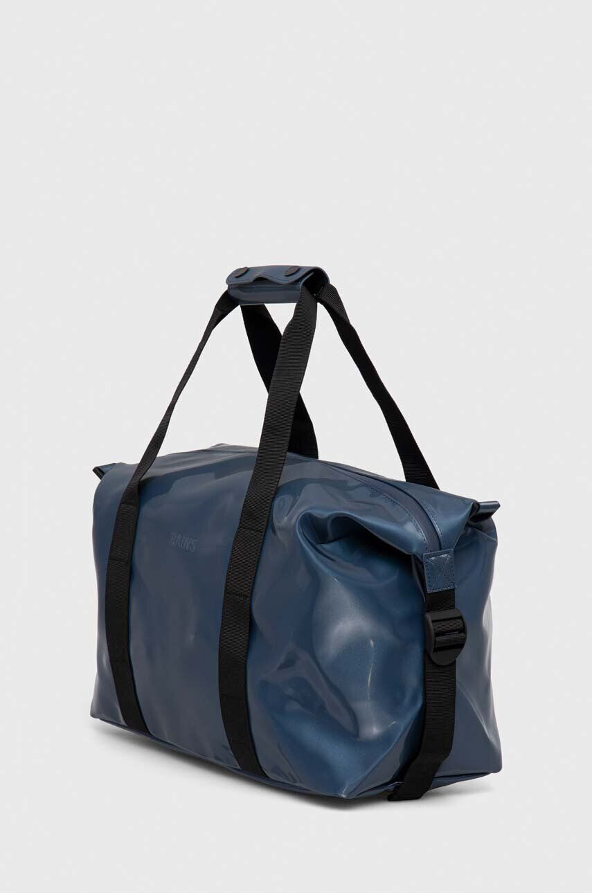 Rains geanta 14220 Weekendbags culoarea albastru marin - Pled.ro