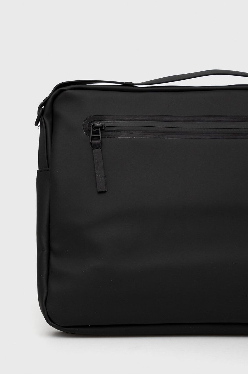 Rains geantă laptop 16790 Laptop Bag 15" culoarea negru 16790.01-Black - Pled.ro