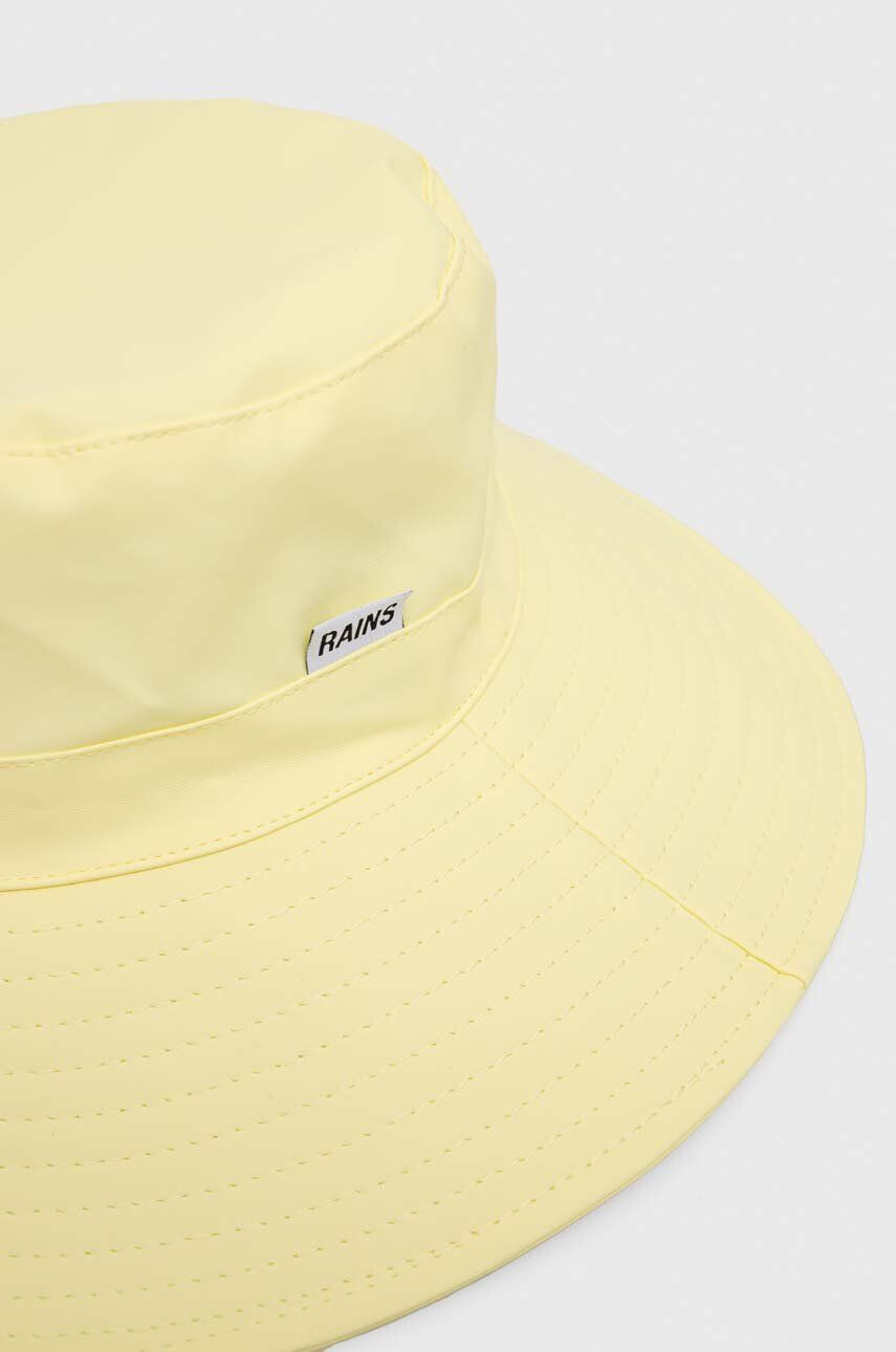 Rains palarie 20030 Boonie Hat culoarea galben - Pled.ro