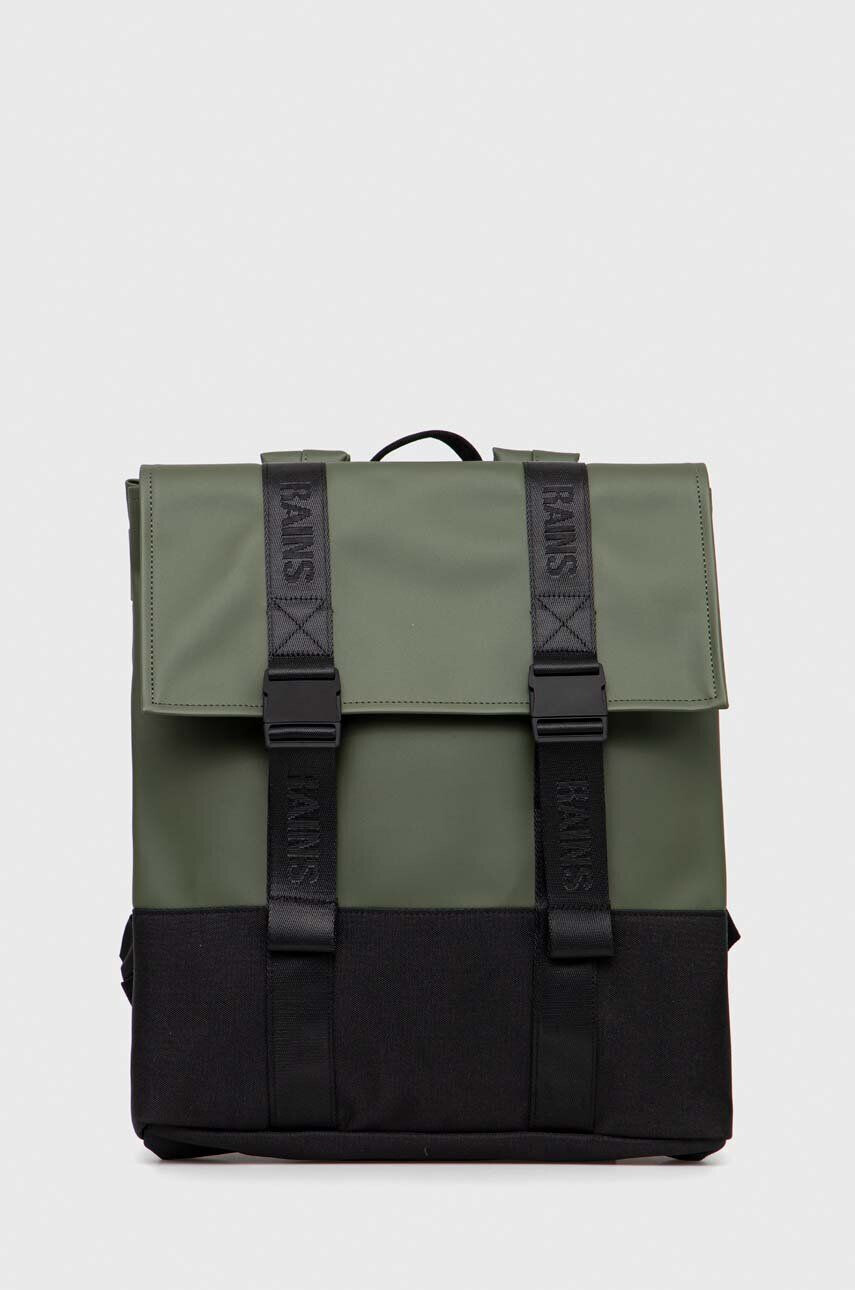 Rains rucsac 13770 Trail MSN Bag culoarea verde mare neted 13770.65-65Evergree - Pled.ro