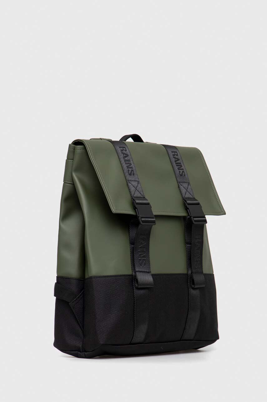 Rains rucsac 13770 Trail MSN Bag culoarea verde mare neted 13770.65-65Evergree - Pled.ro