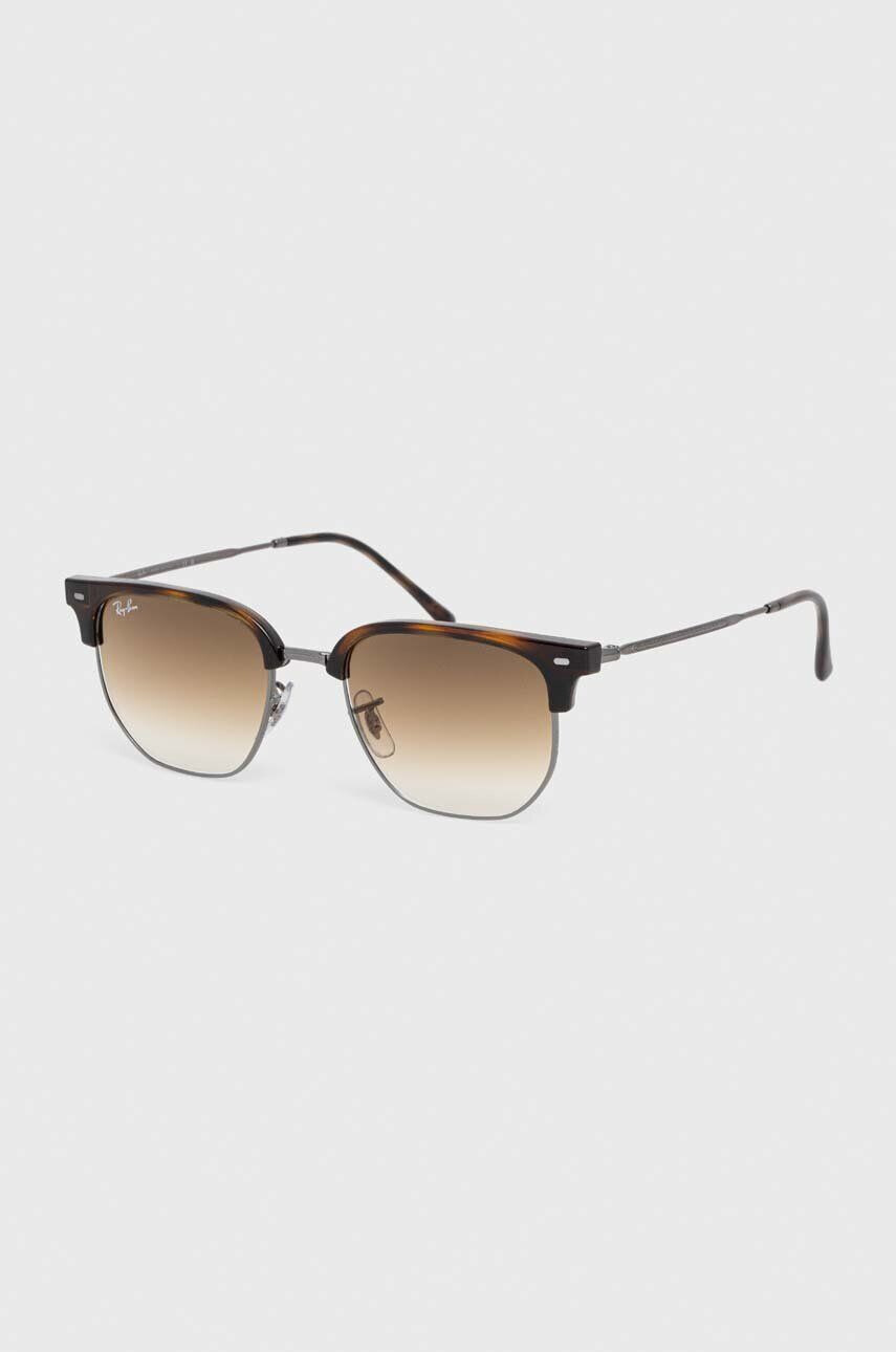 Ray-Ban ochelari de soare 0RB4416 culoarea maro - Pled.ro