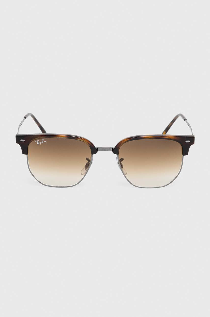 Ray-Ban ochelari de soare 0RB4416 culoarea maro - Pled.ro