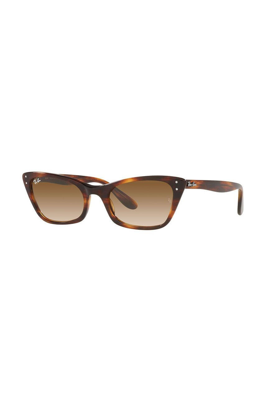 Ray-Ban ochelari de soare femei culoarea maro - Pled.ro