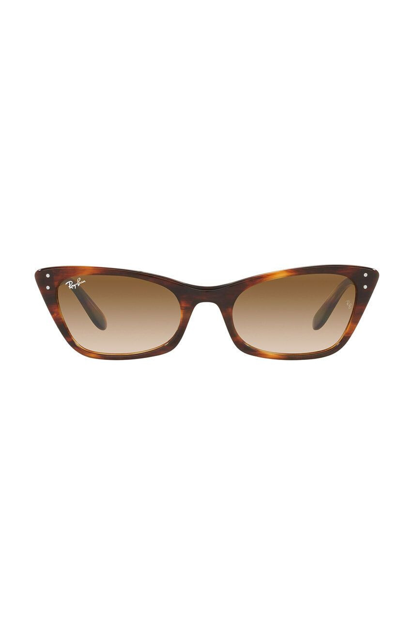 Ray-Ban ochelari de soare femei culoarea maro - Pled.ro