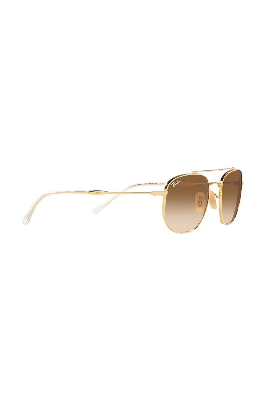 Ray-Ban ochelari de soare culoarea auriu - Pled.ro