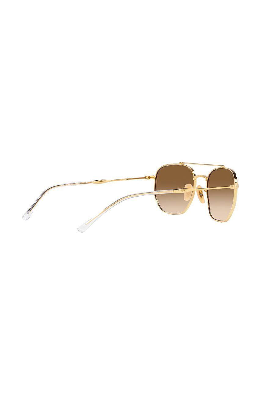 Ray-Ban ochelari de soare culoarea auriu - Pled.ro