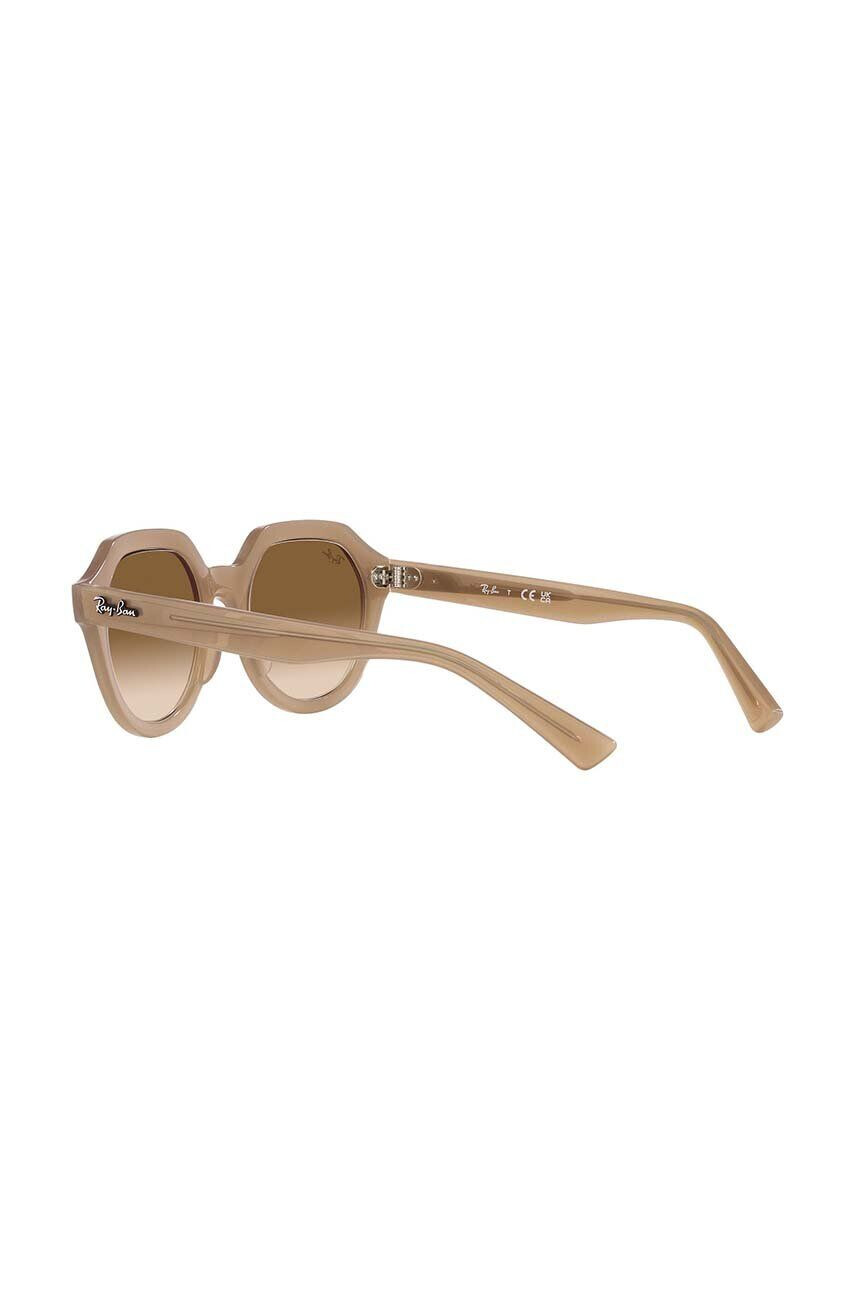 Ray-Ban ochelari de soare culoarea bej - Pled.ro