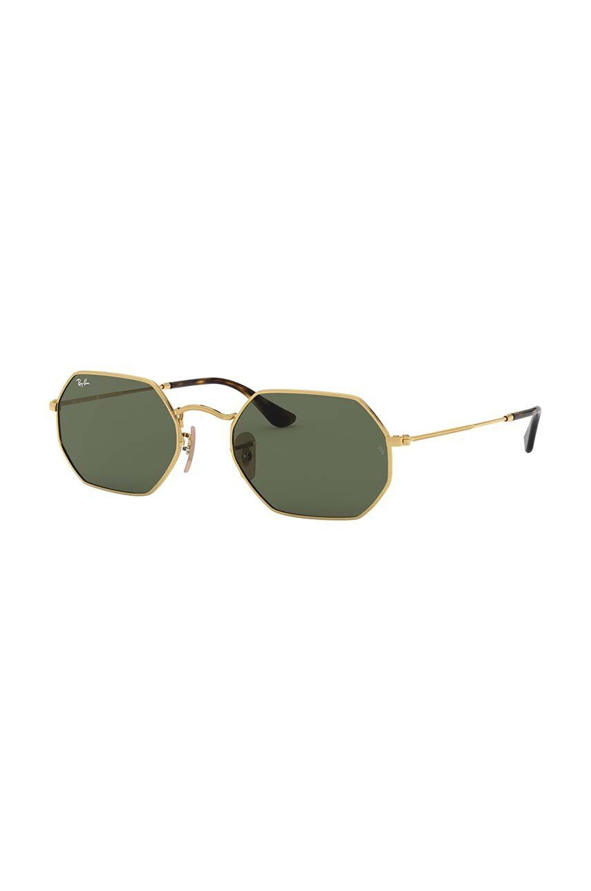 Ray-Ban ochelari de soare culoarea verde - Pled.ro