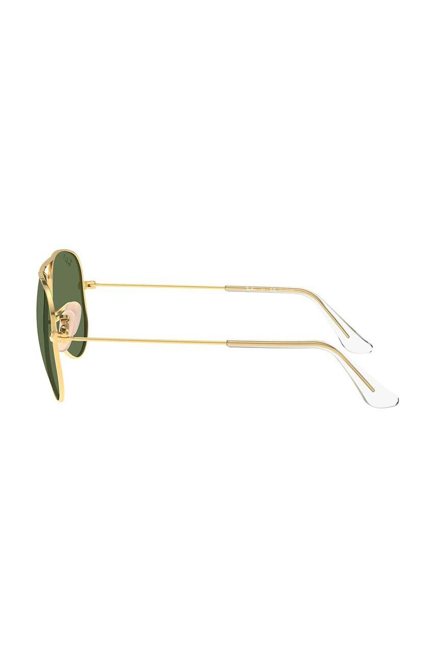 Ray-Ban ochelari de soare copii Junior Aviator culoarea verde 0RJ9506S-Polarized - Pled.ro