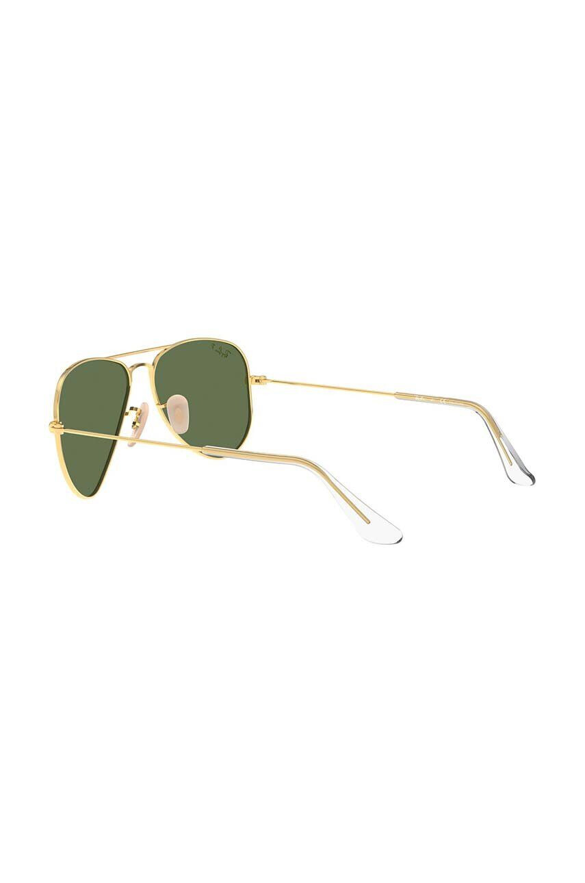 Ray-Ban ochelari de soare copii Junior Aviator culoarea verde 0RJ9506S-Polarized - Pled.ro