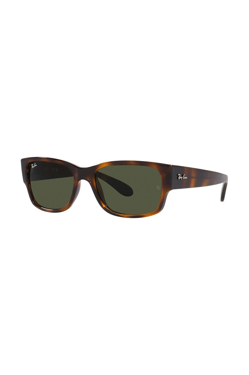 Ray-Ban ochelari de soare RB4388 culoarea maro - Pled.ro