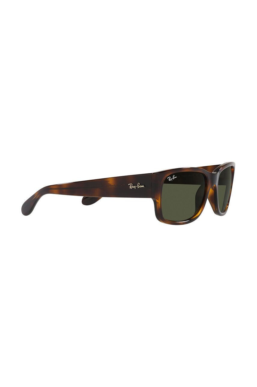 Ray-Ban ochelari de soare RB4388 culoarea maro - Pled.ro