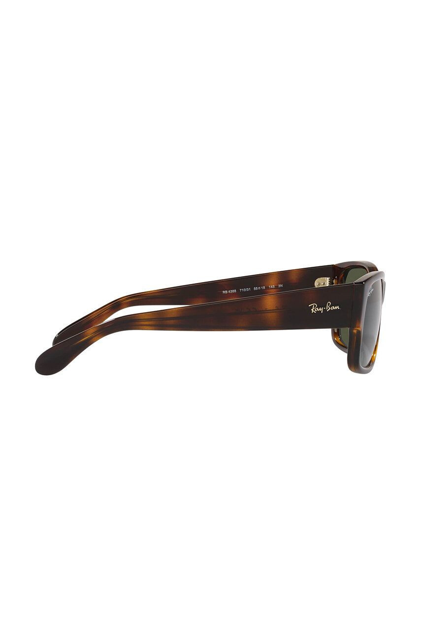 Ray-Ban ochelari de soare RB4388 culoarea maro - Pled.ro