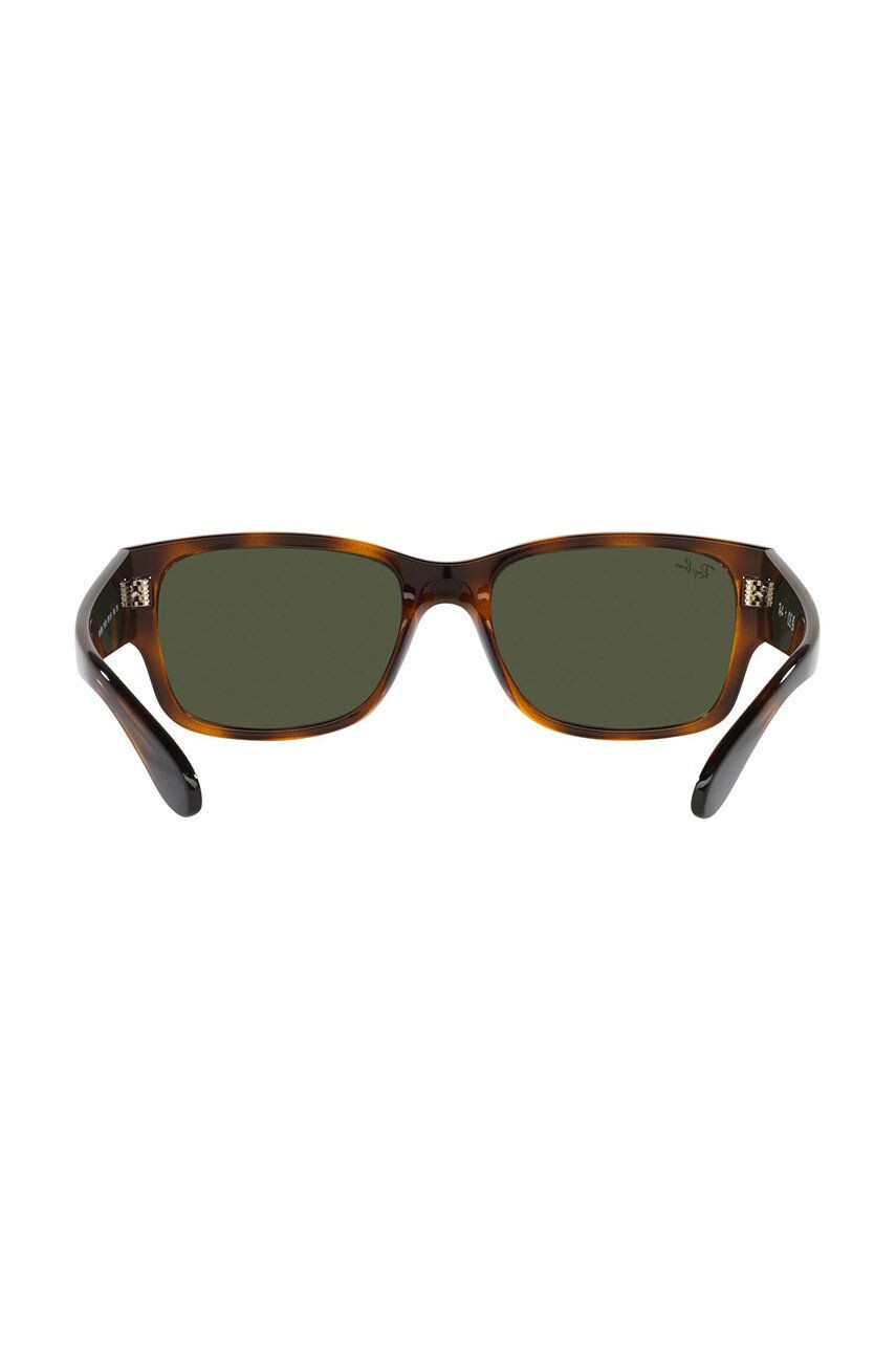 Ray-Ban ochelari de soare RB4388 culoarea maro - Pled.ro