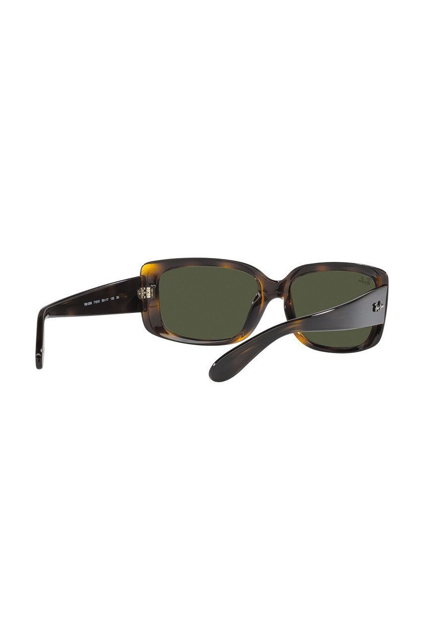 Ray-Ban ochelari de soare RB4389 femei culoarea maro - Pled.ro