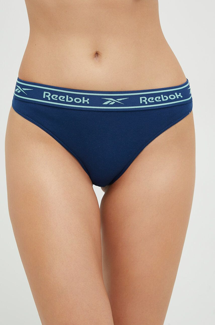 Reebok chiloti brazilieni culoarea albastru marin - Pled.ro