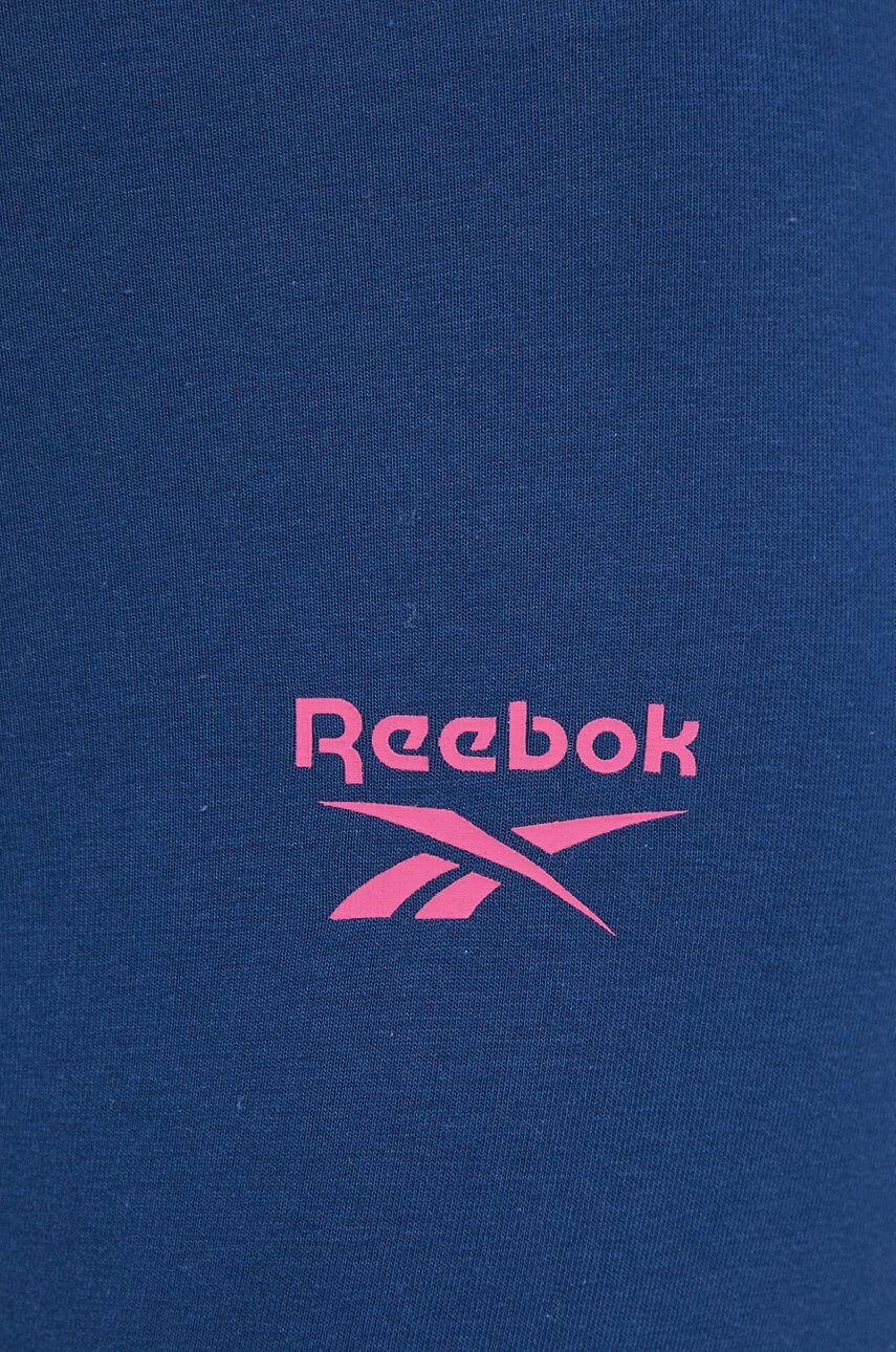 Reebok Classic colanti H58685 femei culoarea portocaliu neted - Pled.ro