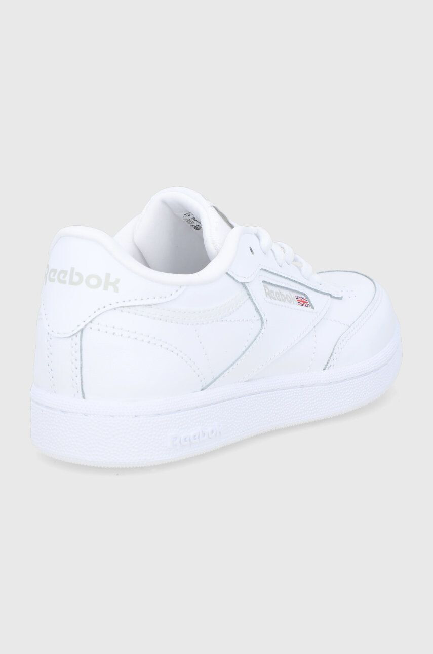 Reebok Classic încălțăminte din piele pentru copii BS6168 culoarea alb - Pled.ro