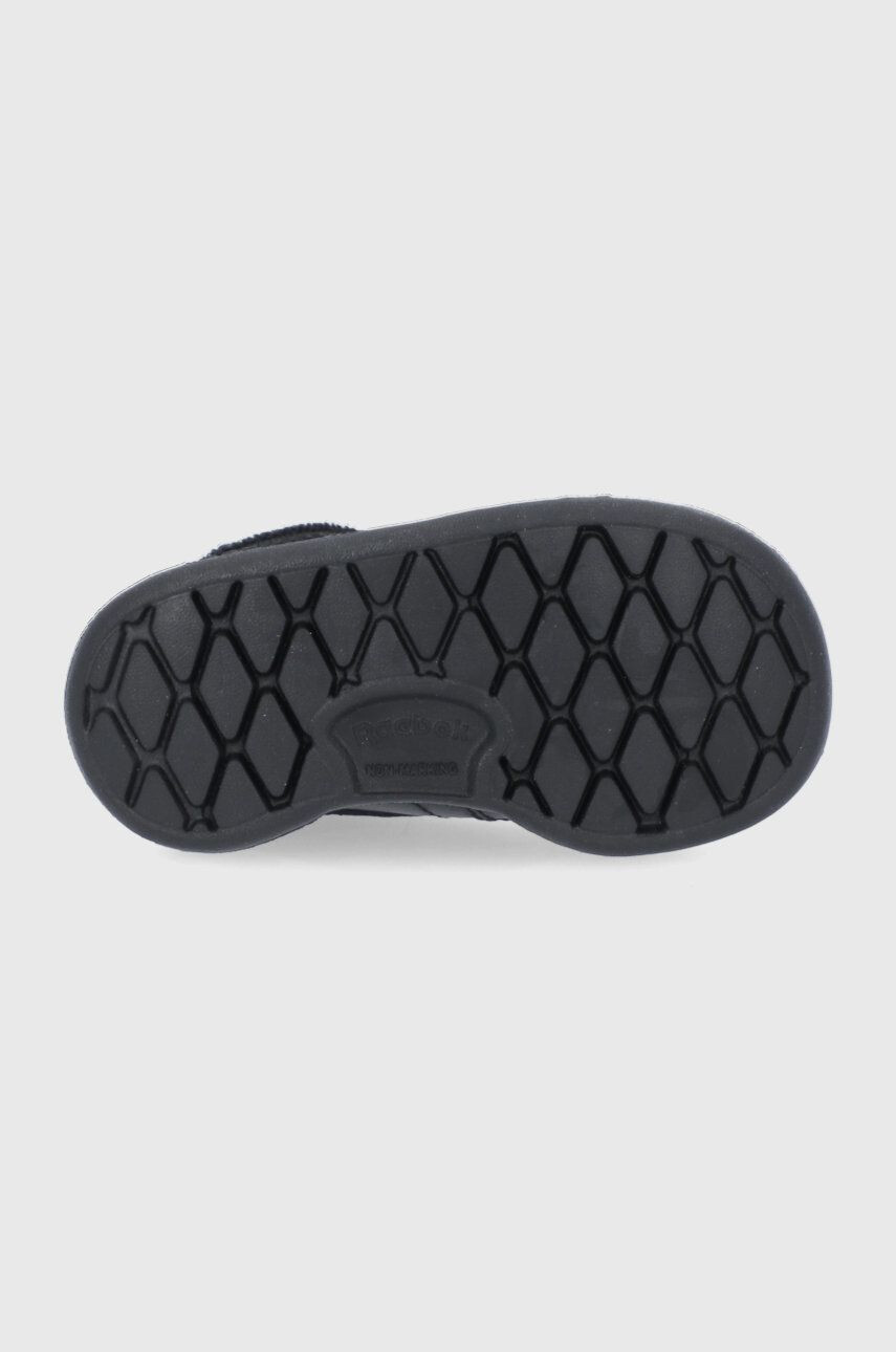 Reebok Classic încălțăminte din piele pentru copii Club C FZ2096 culoarea negru - Pled.ro