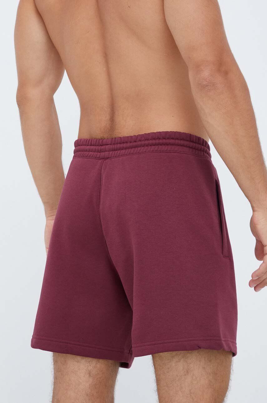 Reebok Classic pantaloni scurti barbati culoarea bordo - Pled.ro