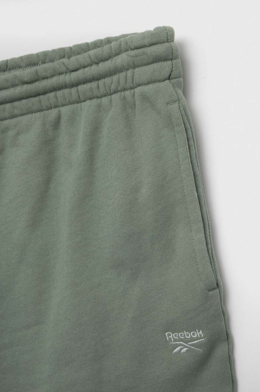 Reebok Classic pantaloni scurti din bumbac culoarea verde - Pled.ro