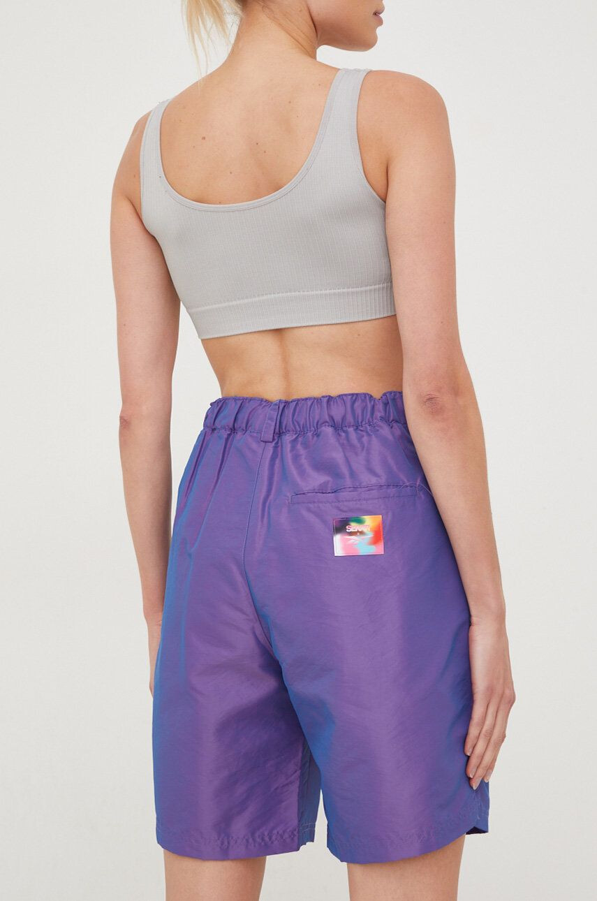 Reebok Classic pantaloni scurti Nao Serati & Pride culoarea violet neted - Pled.ro