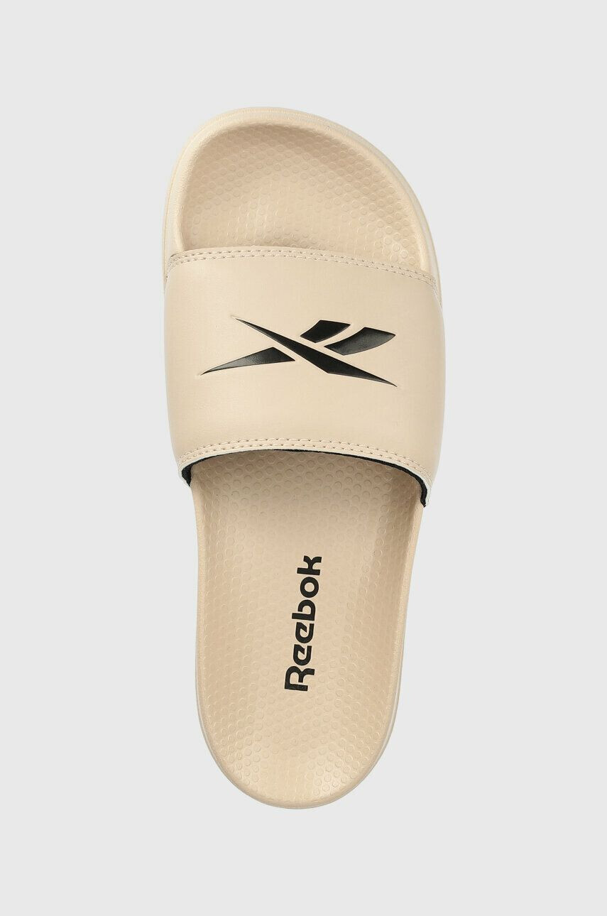 Reebok Classic papuci SLID femei culoarea bej - Pled.ro