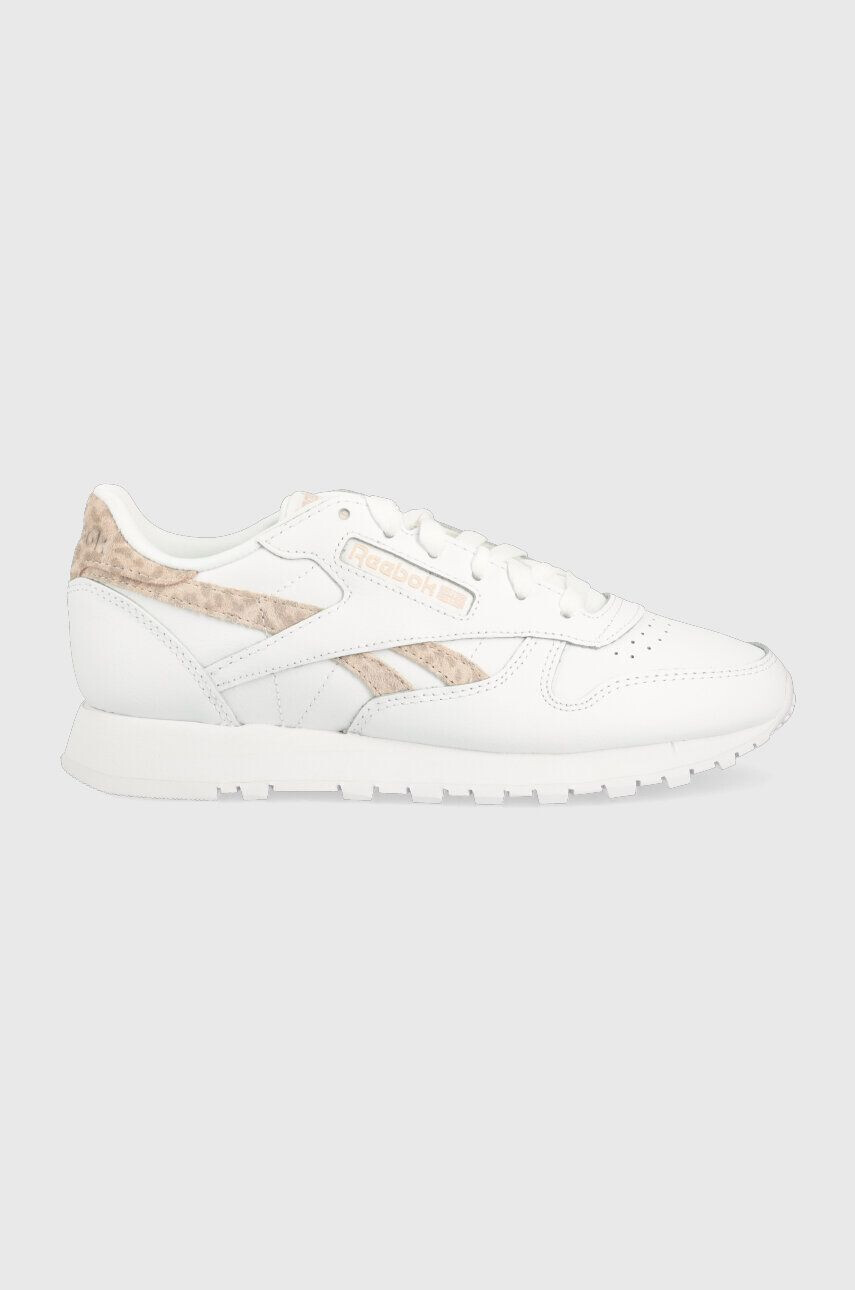 Reebok Classic sneakers din piele CLASSIC LEATHER culoarea alb - Pled.ro