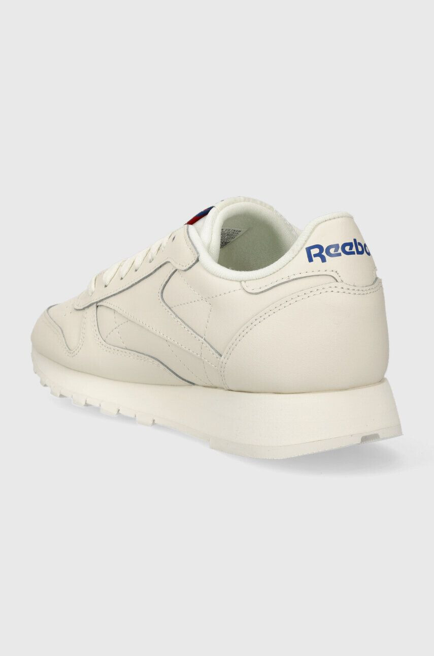 Reebok Classic sneakers din piele CLASSIC LEATHER culoarea bej - Pled.ro