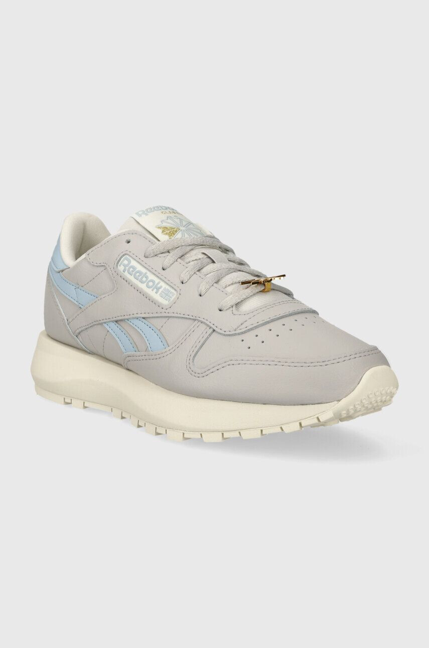 Reebok Classic sneakers din piele CLASSIC LEATHER culoarea gri - Pled.ro