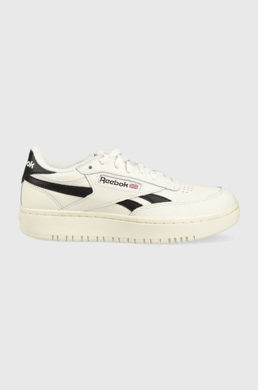 Reebok Classic sneakers din piele CLUB C culoarea alb H04190 H04190-CHL/CB/CHL - Pled.ro