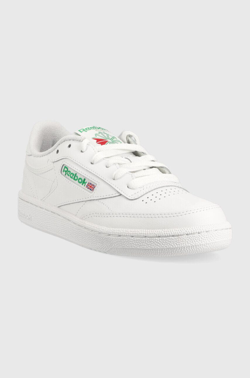 Reebok Classic sneakers din piele CLUB C culoarea alb IF5092 IF5092-FTW/FTW/G - Pled.ro