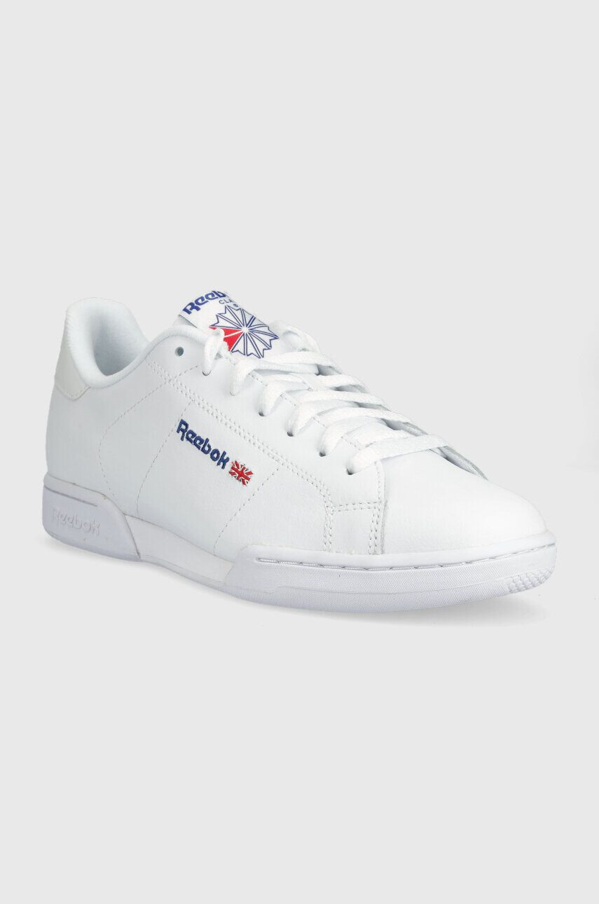 Reebok Classic sneakers din piele NPC II culoarea alb - Pled.ro