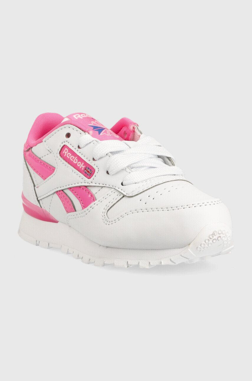 Reebok Classic sneakers pentru copii culoarea alb - Pled.ro