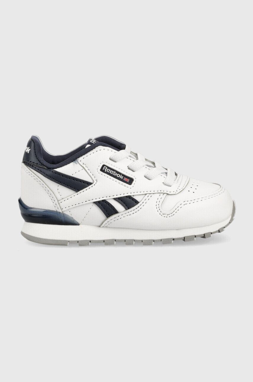 Reebok Classic sneakers pentru copii Classic Leather culoarea alb - Pled.ro