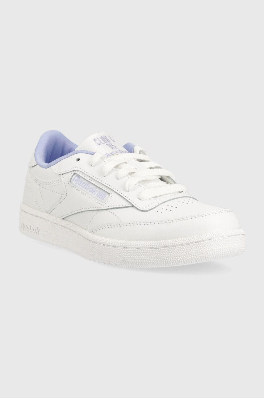 Reebok Classic sneakers pentru copii CLUB C culoarea alb - Pled.ro