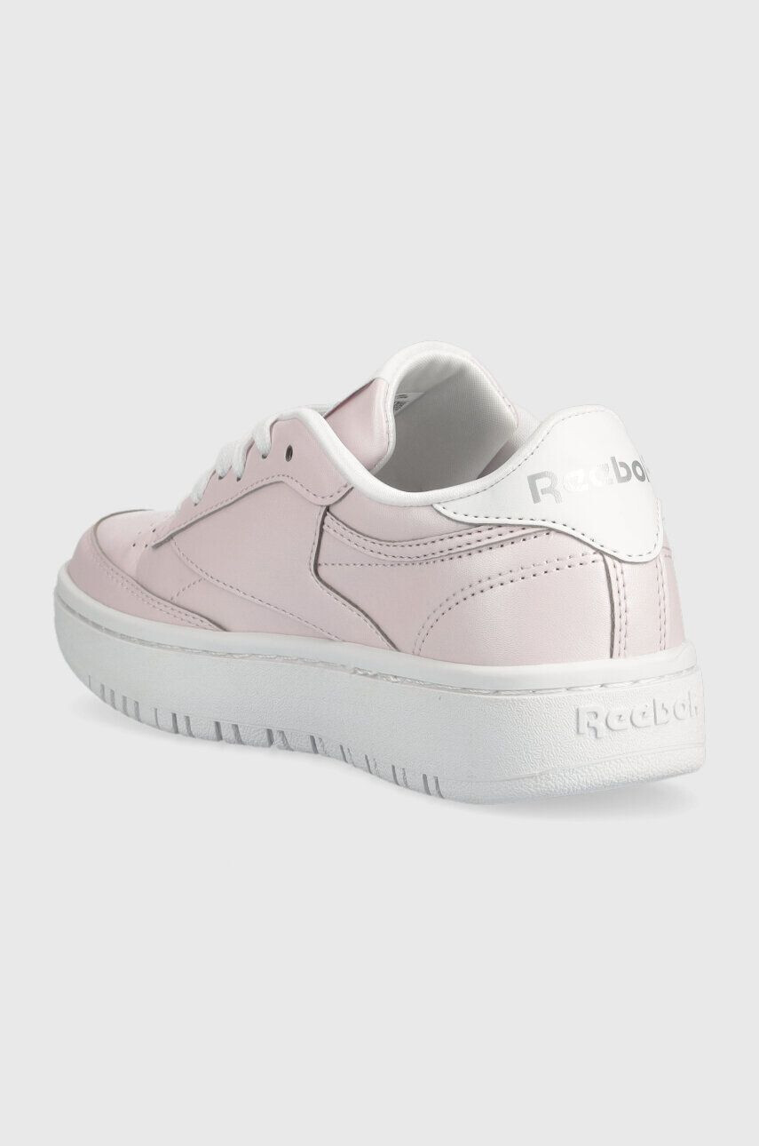 Reebok Classic sneakers pentru copii CLUB C DOUBLE culoarea roz - Pled.ro