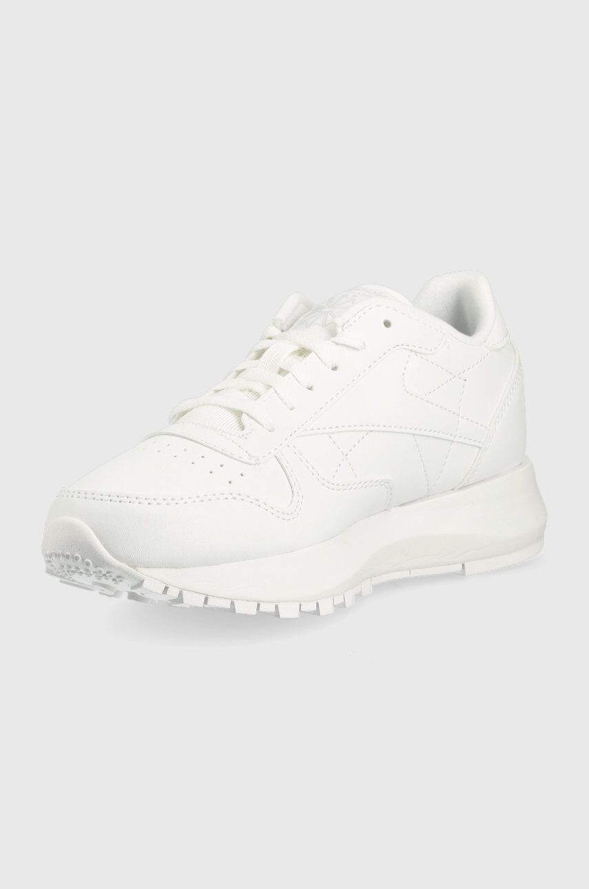 Reebok Classic sneakers pentru copii GZ1596 culoarea alb - Pled.ro