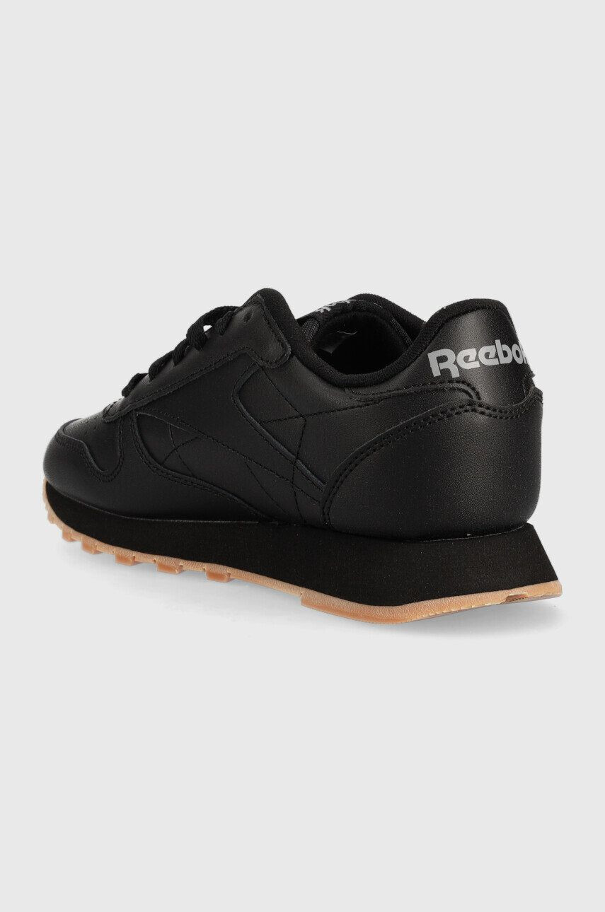 Reebok Classic teniși din piele copii Cl Lthr culoarea negru - Pled.ro