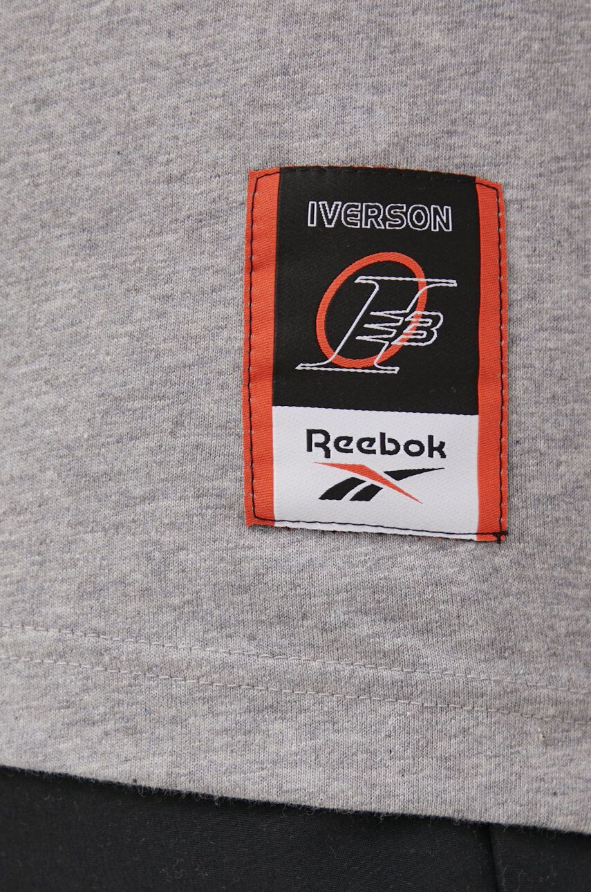 Reebok Classic tricou din bumbac culoarea gri - Pled.ro