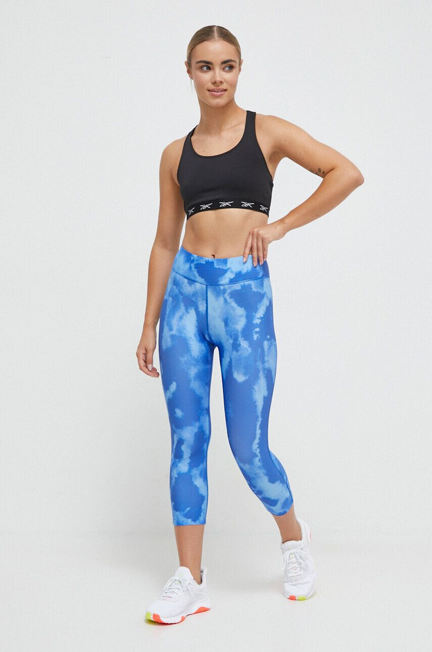 Reebok leggins de antrenament Capri modelator - Pled.ro