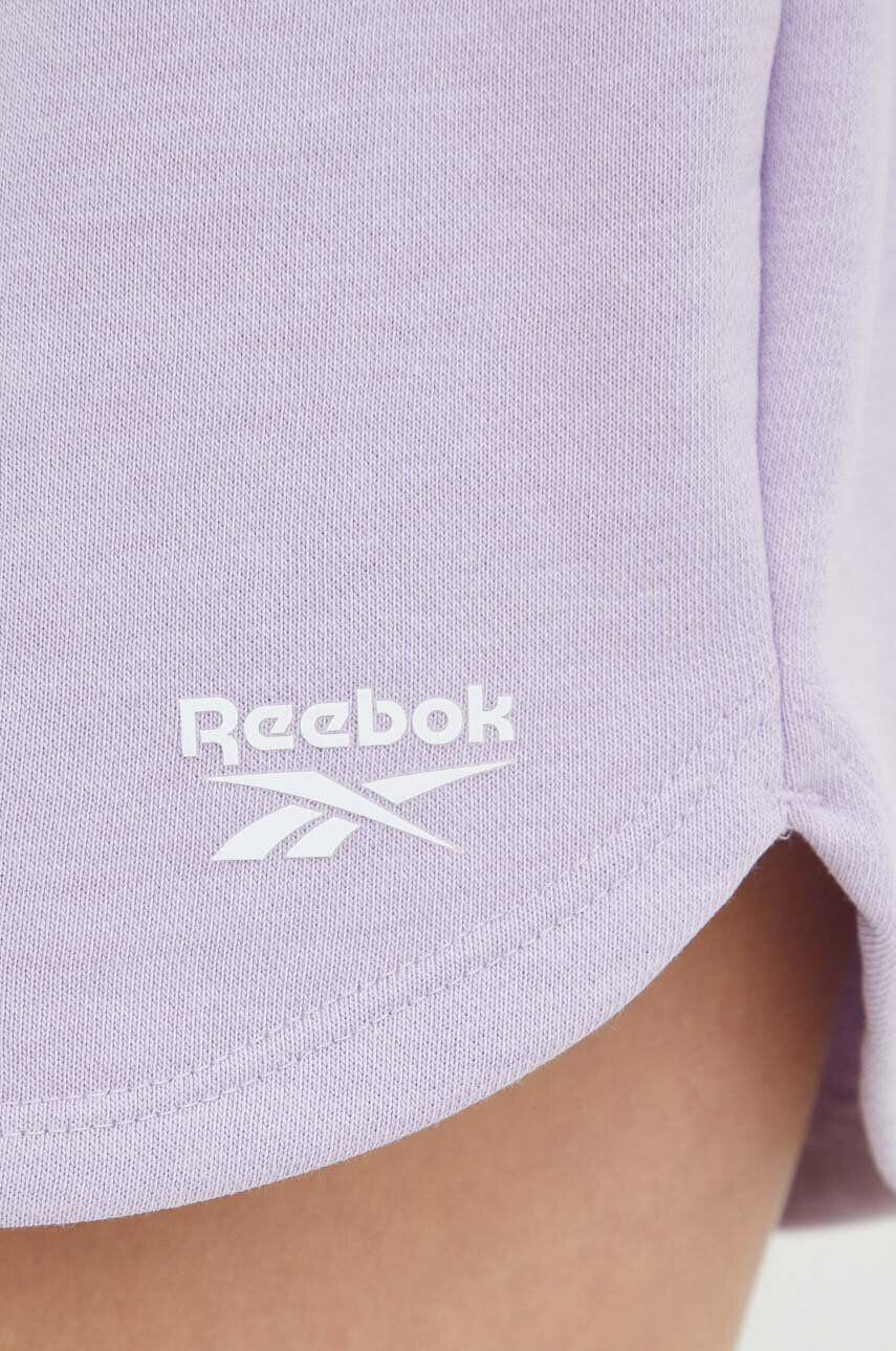 Reebok pantaloni scurti barbati culoarea negru - Pled.ro